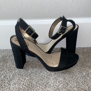 👠 Black Sparkly Heels! 👠